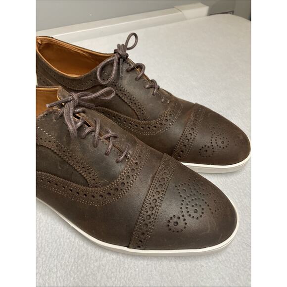 Allen Edmonds Strand Oxford Men\'s 9.5EEE Dress Sneakers Walnut Brown 5128 main image 13